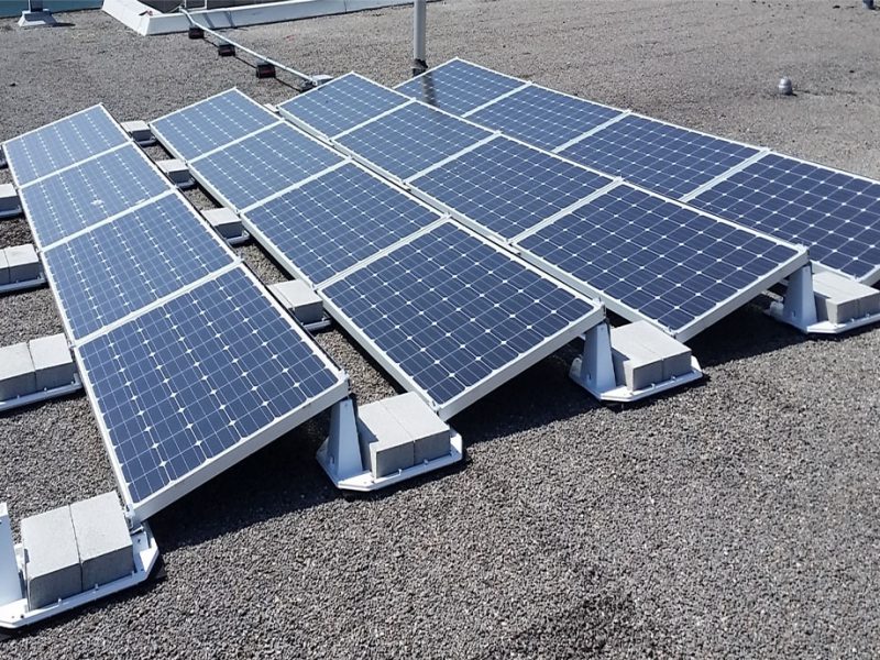 Solera Head Office set up solar panels on their rooftop