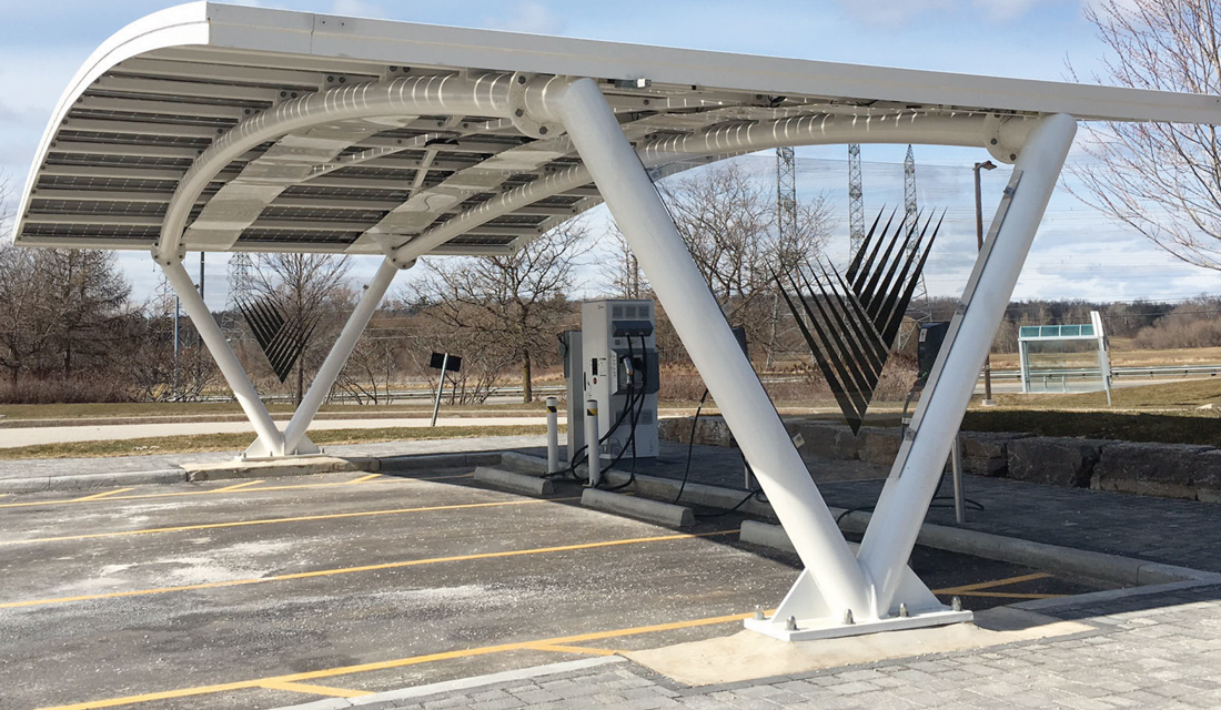 Solera Car Port in Veridian Connections